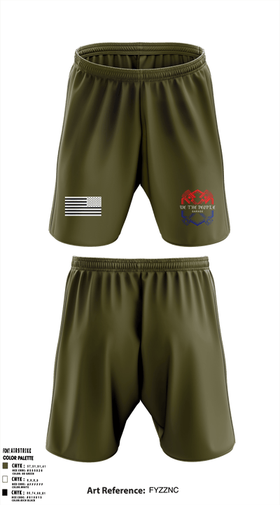 HMX-1 5253690 Athletic Shorts With Pockets - 1