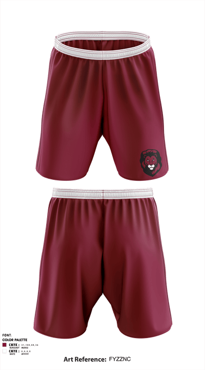 The Berkeley Carroll School 22821819 Athletic Shorts With Pockets - 1