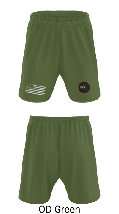 Revival youth saetas 53790502 Athletic Shorts With Pockets - 28