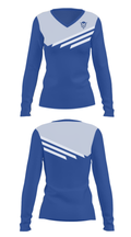 Ogdensburg Free Academy High School Basketball 25062140 Women's Long Sleeve V-neck Shirt - 26