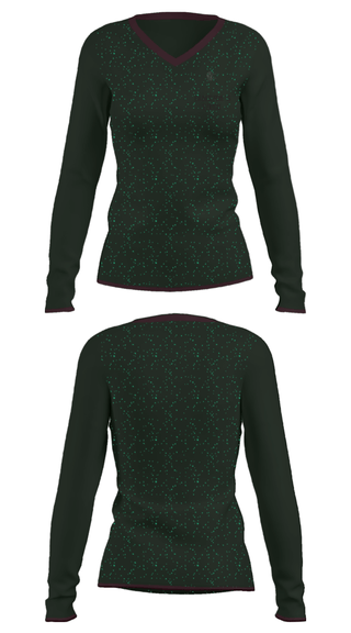 Women's Long Sleeve Vneck Shirt, Cameron’s Touch, , Teamtime, Team time, sublimation, custom sports apparel, team uniforms, spirit wear, spiritwear, sports uniforms, custom shirts, team store, custom team store, fundraiser sports, apparel fundraiser