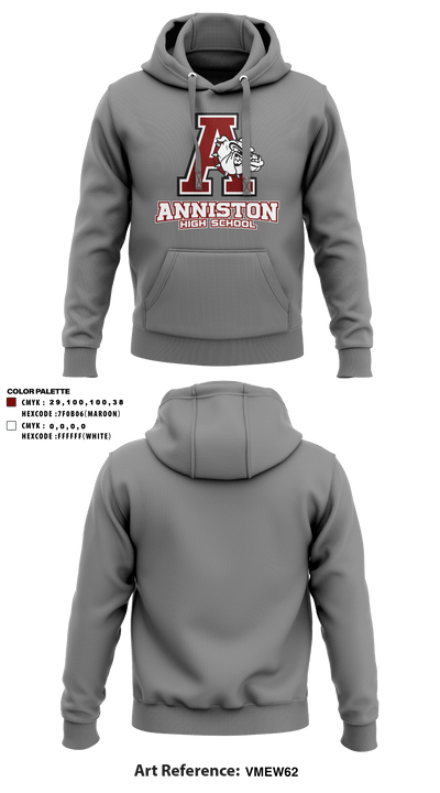 Anniston High School 96960836 Hoodie - 4