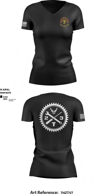 Women's Short Sleeve Vneck Shirt, 21 STS, Air Force, Teamtime, Team time, sublimation, custom sports apparel, team uniforms, spirit wear, spiritwear, sports uniforms, custom shirts, team store, custom team store, fundraiser sports, apparel fundraiser