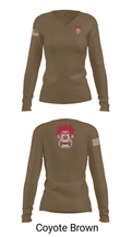 MCSO K9 58820487 Women's Long Sleeve V-neck Shirt - 38