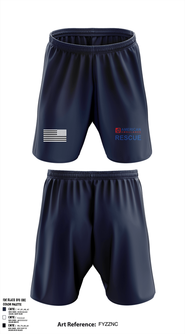 Athletic Shorts With Pockets, American Ambulance Rescue, , Teamtime, Team time, sublimation, custom sports apparel, team uniforms, spirit wear, spiritwear, sports uniforms, custom shirts, team store, custom team store, fundraiser sports, apparel fundraiser