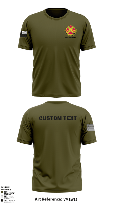 USAG Fort Sill 33635328 Short Sleeve Performance Shirt - 53