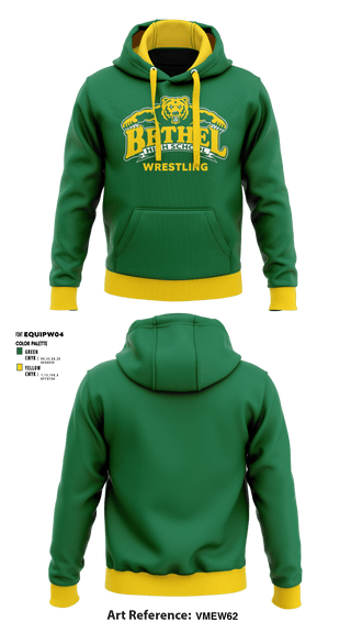 Hoodie, Bethel High School, Wrestling, Teamtime, Team time, sublimation, custom sports apparel, team uniforms, spirit wear, spiritwear, sports uniforms, custom shirts, team store, custom team store, fundraiser sports, apparel fundraiser