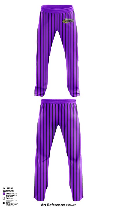 Barracudas Softball 30554328 Sweatpants - 3