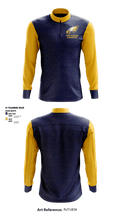 West Babylon High School Gymnastics 81093616 Quarter Zip Jacket - 1