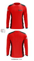 Omaha Tigers Baseball 41060978 Long Sleeve Performance Shirt - 1