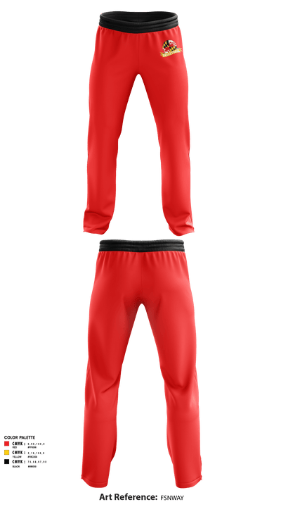 Mid Maryland Boys Basketball 48621076 Sweatpants - 1