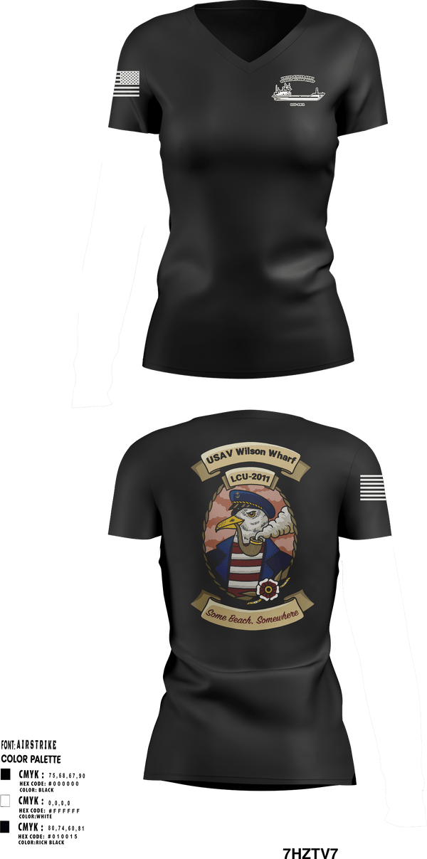 Women's Short Sleeve Vneck Shirt, U11Warrant Officers, Army, Teamtime, Team time, sublimation, custom sports apparel, team uniforms, spirit wear, spiritwear, sports uniforms, custom shirts, team store, custom team store, fundraiser sports, apparel fundraiser