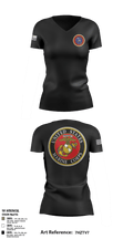 670 53429704 Women's Short Sleeve V-neck Shirt - 3