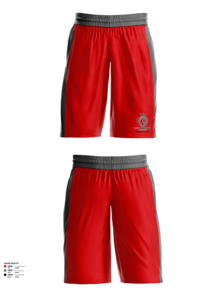 Mens Basketball Shorts, Katy Christian Academy Basketball, Men's Basketball, Teamtime, Team time, sublimation, custom sports apparel, team uniforms, spirit wear, spiritwear, sports uniforms, custom shirts, team store, custom team store, fundraiser sports, apparel fundraiser