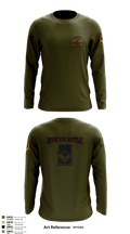 1128th Forward Support Company 33272257 Long Sleeve Performance Shirt - 1