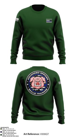 Crew Neck Sweatshirt, , Police, Teamtime, Team time, sublimation, custom sports apparel, team uniforms, spirit wear, spiritwear, sports uniforms, custom shirts, team store, custom team store, fundraiser sports, apparel fundraiser