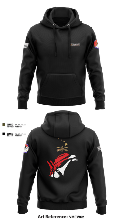 2-6 Cav Alpha troop Renegades 57667590 Hoodie - 6