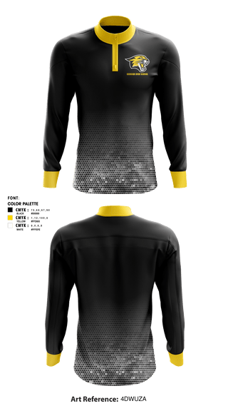 Quarter Zip Jacket, Cascade High School, Spirit Store, Teamtime, Team time, sublimation, custom sports apparel, team uniforms, spirit wear, spiritwear, sports uniforms, custom shirts, team store, custom team store, fundraiser sports, apparel fundraiser