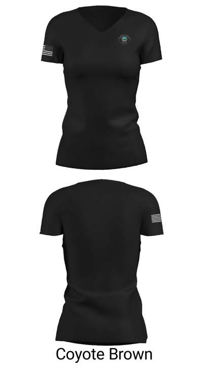 Crime Scene Unit 72242285 Women's Short Sleeve V-neck Shirt - 20