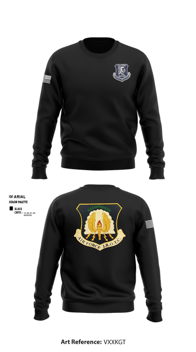 Walton Braves 9881156 Crew Neck Sweatshirt - 1
