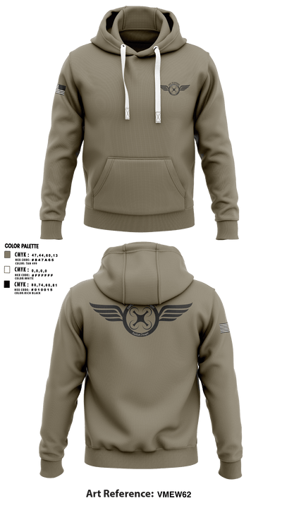 CCPD UAS Response Unit 5071310 Hoodie - 1