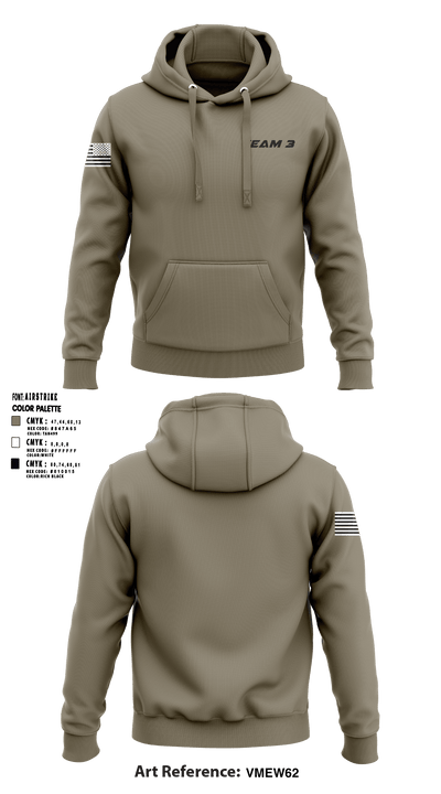 Team 3 50092748 Hoodie - 1