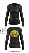 Delta Co, Dragons 16774079 Women's Long Sleeve V-neck Shirt - 1