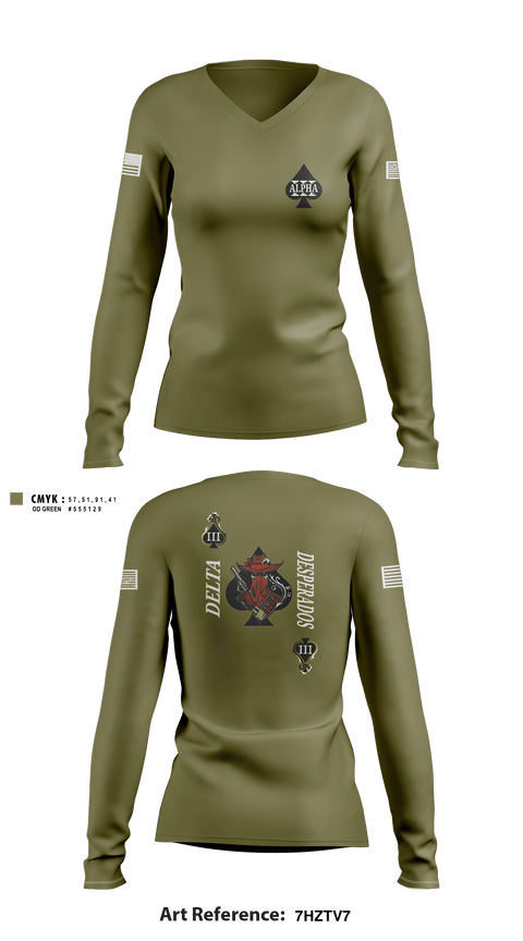 Women's Long Sleeve Vneck Shirt, , Navy, Teamtime, Team time, sublimation, custom sports apparel, team uniforms, spirit wear, spiritwear, sports uniforms, custom shirts, team store, custom team store, fundraiser sports, apparel fundraiser