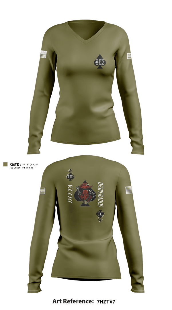 Women's Long Sleeve Vneck Shirt, , Navy, Teamtime, Team time, sublimation, custom sports apparel, team uniforms, spirit wear, spiritwear, sports uniforms, custom shirts, team store, custom team store, fundraiser sports, apparel fundraiser