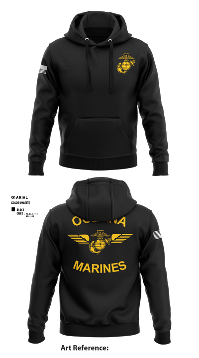 Oceana Marines 61589577 Hoodie - 1