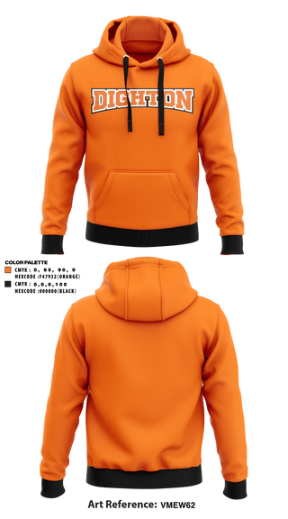 Hoodie, Dighton High School, Spirit Store, Teamtime, Team time, sublimation, custom sports apparel, team uniforms, spirit wear, spiritwear, sports uniforms, custom shirts, team store, custom team store, fundraiser sports, apparel fundraiser