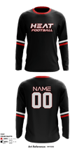 Gulf Coast Heat Flag Football 63004106 Long Sleeve Performance Shirt - 5