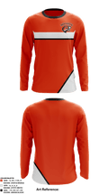 Stratford Junior High School 35860079 Long Sleeve Performance Shirt - 1