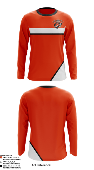 Long Sleeve Performance Shirt, Stratford Junior High School, Spirit Store, Teamtime, Team time, sublimation, custom sports apparel, team uniforms, spirit wear, spiritwear, sports uniforms, custom shirts, team store, custom team store, fundraiser sports, apparel fundraiser