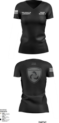 Valhalla Airsoft 98104221 Women's Short Sleeve V-neck Shirt - 4