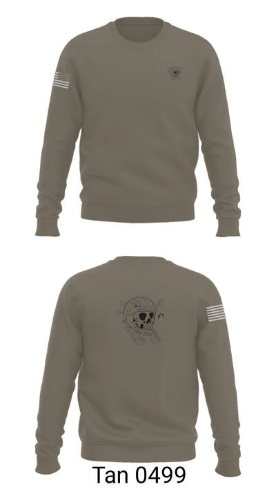 Weapons squad 2nd platoon A co 2-506IN 55687948 Crew Neck Sweatshirt - 11