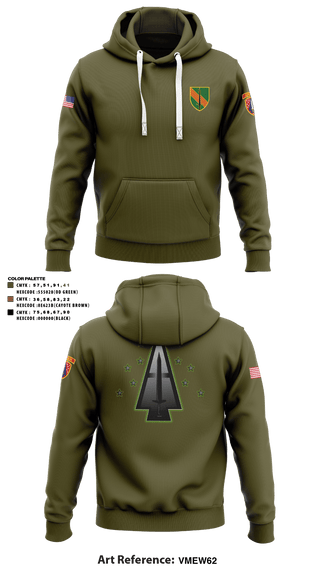 Hoodie, , Army, Teamtime, Team time, sublimation, custom sports apparel, team uniforms, spirit wear, spiritwear, sports uniforms, custom shirts, team store, custom team store, fundraiser sports, apparel fundraiser