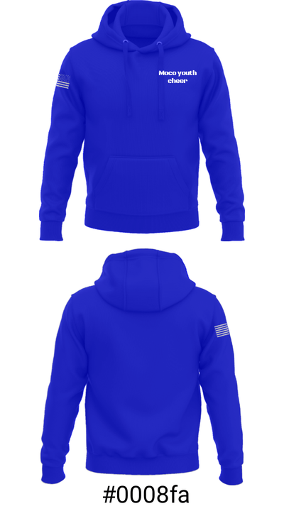 Moco youth cheer 17443780 Hoodie - 17