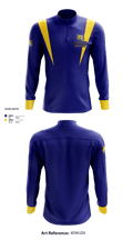 Evergreen High School Wrestling 67043077 Quarter Zip Jacket - 1