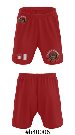 Athletic Shorts With Pockets, Monkey Business Motorcycle Hauling, , Teamtime, Team time, sublimation, custom sports apparel, team uniforms, spirit wear, spiritwear, sports uniforms, custom shirts, team store, custom team store, fundraiser sports, apparel fundraiser