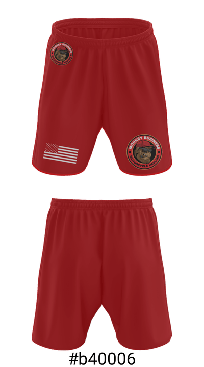 Monkey Business Motorcycle Hauling 46076347 Athletic Shorts With Pockets - 15