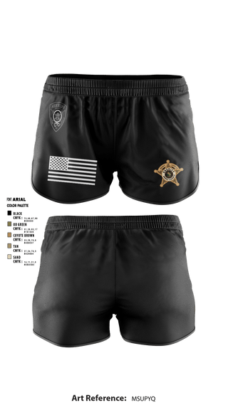 Ranger Panties, , Police, Teamtime, Team time, sublimation, custom sports apparel, team uniforms, spirit wear, spiritwear, sports uniforms, custom shirts, team store, custom team store, fundraiser sports, apparel fundraiser