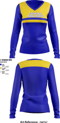 Sunnyvale Middle School 55782531 Women's Long Sleeve V-neck Shirt - 1
