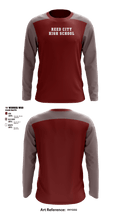 Reed City High School 86806155 Long Sleeve Performance Shirt - 1