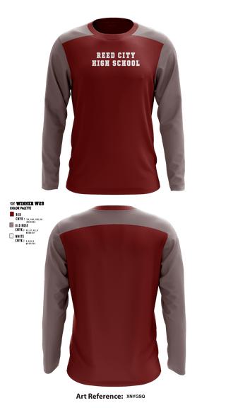 Long Sleeve Performance Shirt, Reed City High School, Spirit Store, Teamtime, Team time, sublimation, custom sports apparel, team uniforms, spirit wear, spiritwear, sports uniforms, custom shirts, team store, custom team store, fundraiser sports, apparel fundraiser