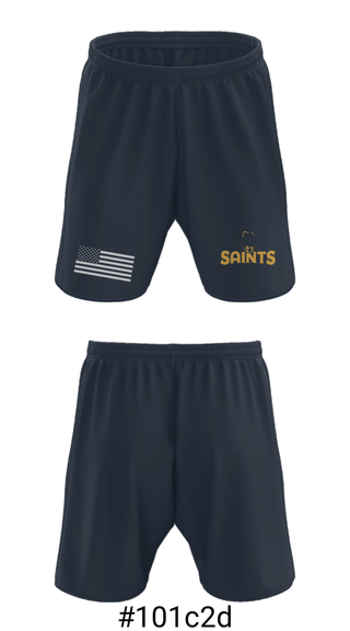 Athletic Shorts With Pockets, John Paul II Catholic High School Basketball, Women's Basketball, Teamtime, Team time, sublimation, custom sports apparel, team uniforms, spirit wear, spiritwear, sports uniforms, custom shirts, team store, custom team store, fundraiser sports, apparel fundraiser