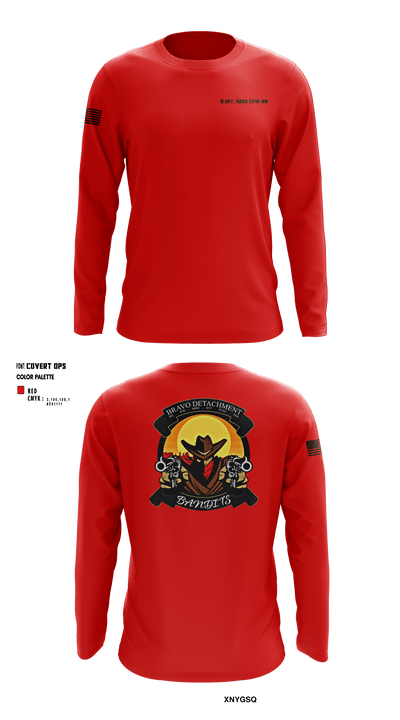B DET, 502D IEW BN 43347096 Long Sleeve Performance Shirt - 6