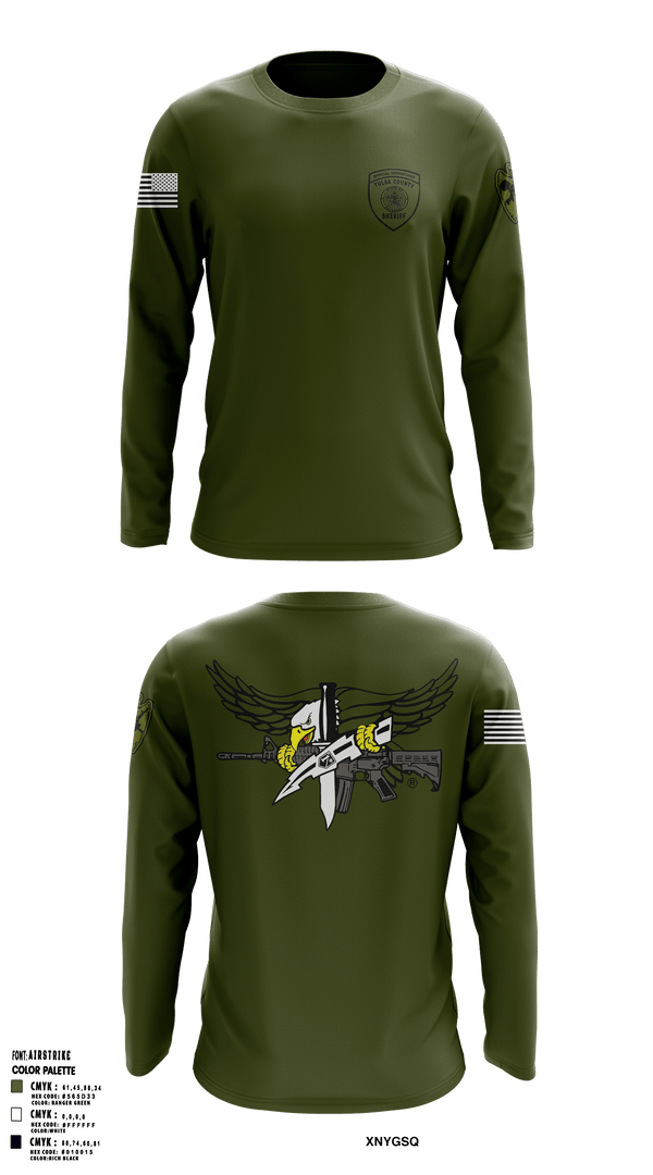Long Sleeve Performance Shirt, Tulsa County Sheriff’s Office Special Weapons and Tactics, Police, Teamtime, Team time, sublimation, custom sports apparel, team uniforms, spirit wear, spiritwear, sports uniforms, custom shirts, team store, custom team store, fundraiser sports, apparel fundraiser