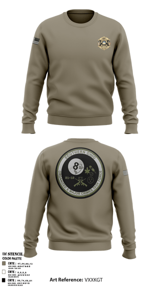 Crew Neck Sweatshirt, , Police, Teamtime, Team time, sublimation, custom sports apparel, team uniforms, spirit wear, spiritwear, sports uniforms, custom shirts, team store, custom team store, fundraiser sports, apparel fundraiser