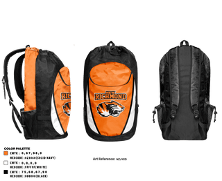 Gear Bag, New Richmond Middle School, Spirit Store, Teamtime, Team time, sublimation, custom sports apparel, team uniforms, spirit wear, spiritwear, sports uniforms, custom shirts, team store, custom team store, fundraiser sports, apparel fundraiser